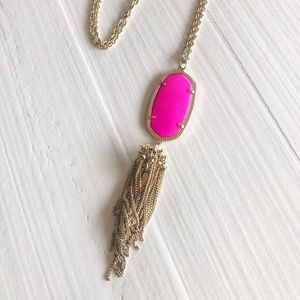 Kendra Scott Necklace - Hot Pink